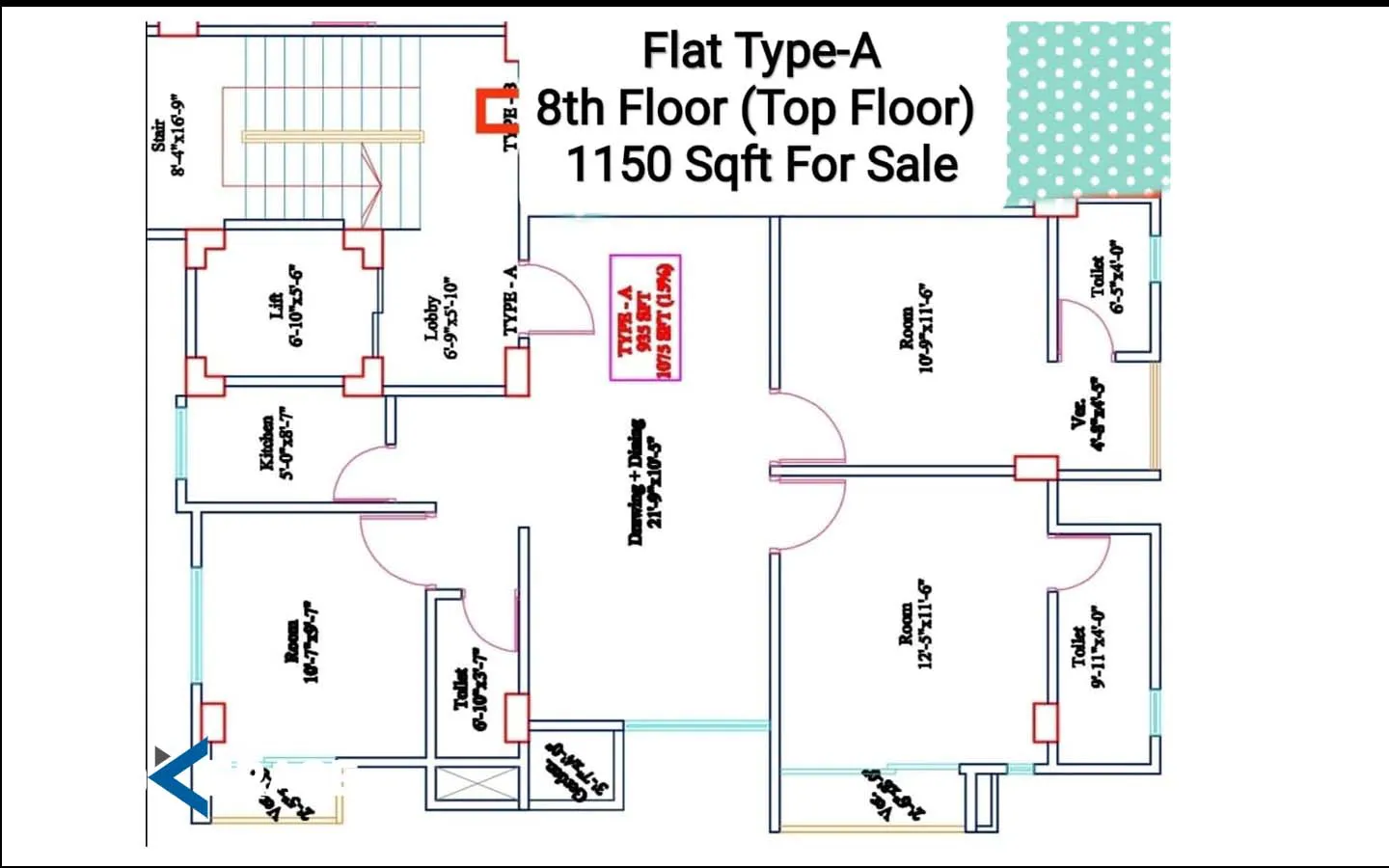 ready flat for sale in Mirpur