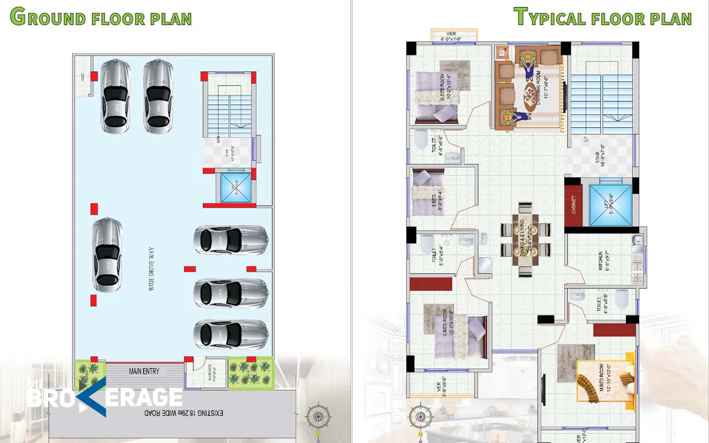 1500 sft flat is ready for sale in Uttara